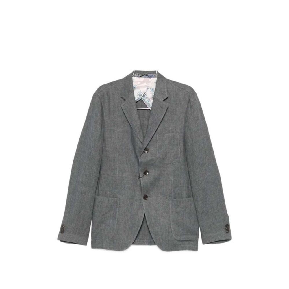 Etro Men Blazer With Patch Pockets